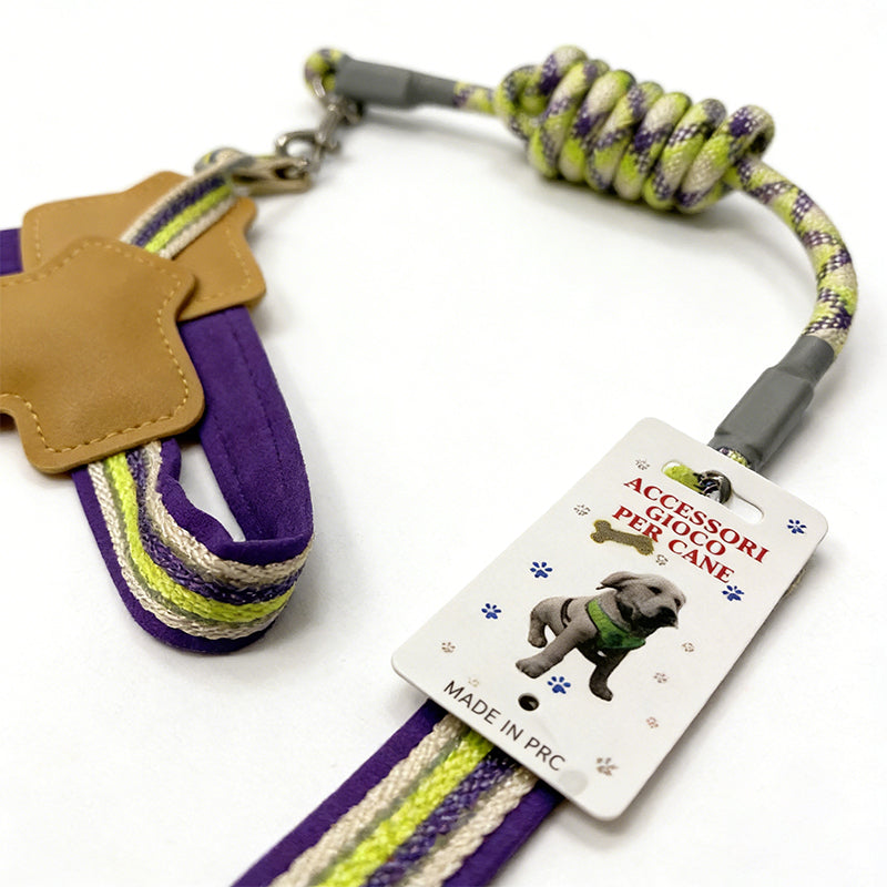 Adjustable Dog Harness & Leash Set – Step-In Puppy Harness with Secure Buckle for Medium Dogs
