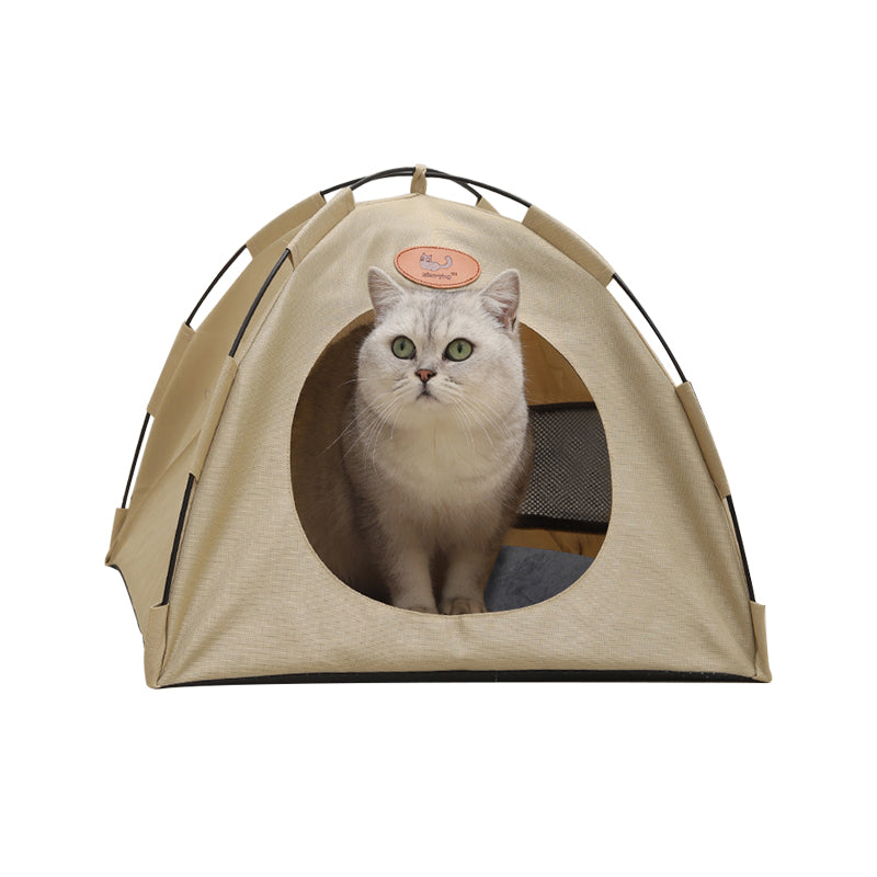 Cat & Small Dog Pet Tent – Cosy Soft Bed, Indoor Playhouse & Sleeping House