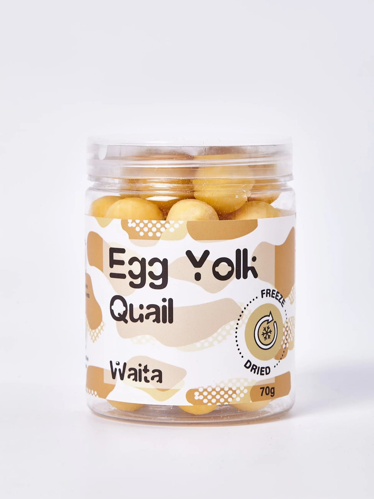 Freeze-Dried Quail Egg Yolk Pet Treats – 70g Natural Treats for Cats & Dogs