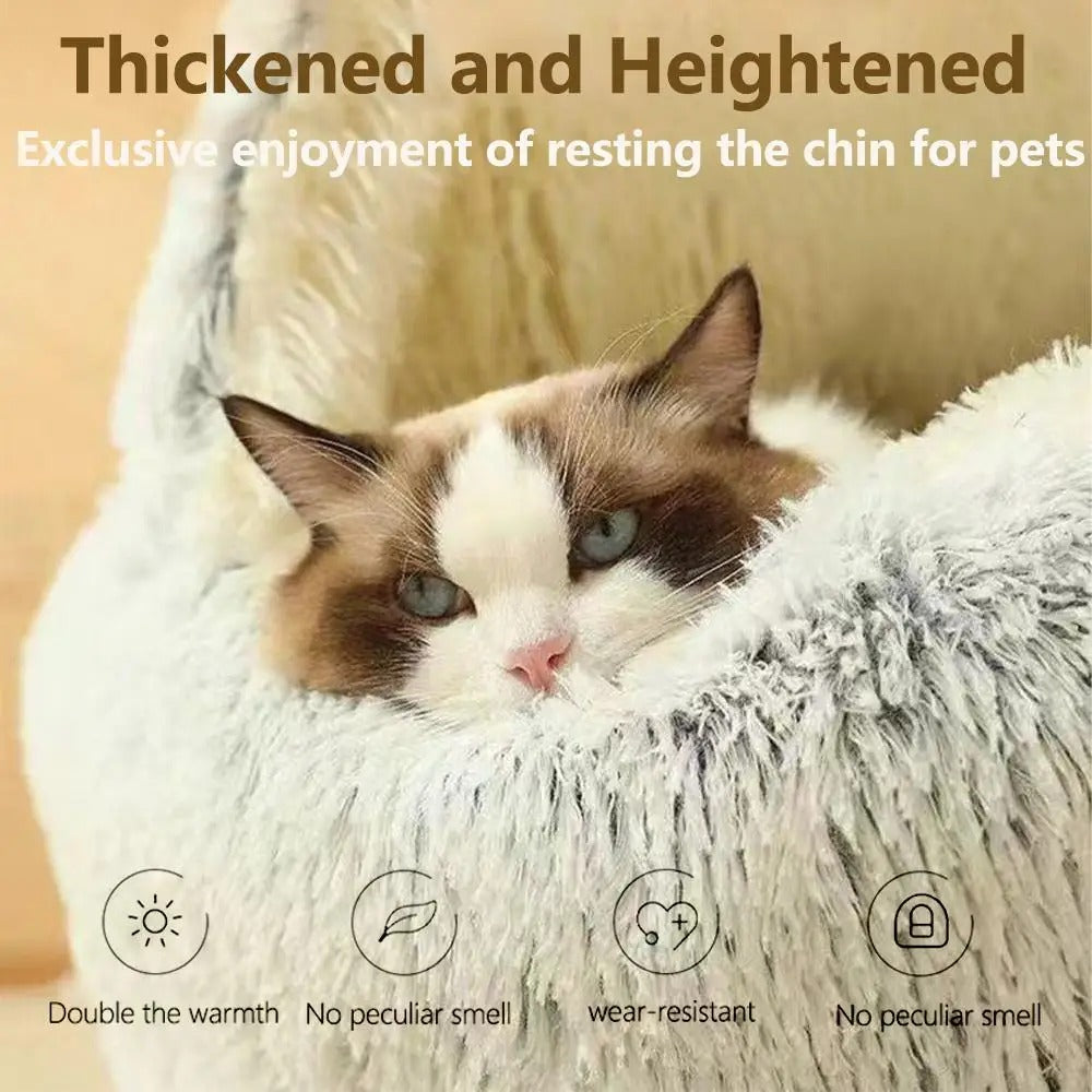Cosy Cat Bed – Soft & Comfortable Indoor Cat Sleeping Bed with Stylish Design