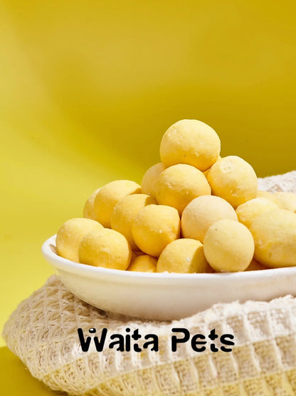 Freeze-Dried Quail Egg Yolk Pet Treats – 70g Natural Treats for Cats & Dogs