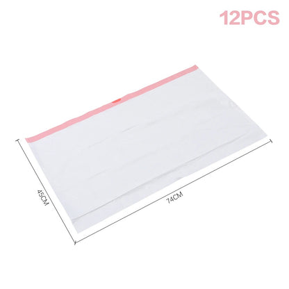 Cat Litter Tray Liner Bags with Drawstring – 12 Disposable Litter Box Liners